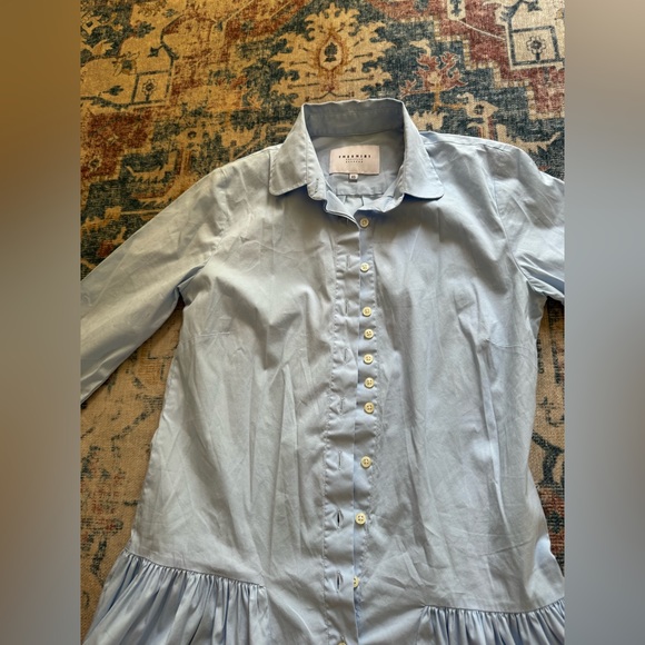 The Drop Waist Shirt Dress - Picture 6 of 7